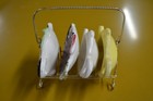 Vintage Mid Century Kitsch Anthropomorphic Teapot Tea Bag Holders   Caddy Lot