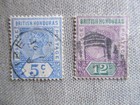 British Honduras  Scott  41  44  Used