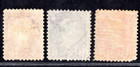 Canada 1888 Scott  41  44  45 Two Mint Hinged  44 Lightly Used C v   800