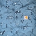 Carhartt Baby Boys Farm Print Romper One Piece New Blue