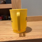 Vintage Amoco Oil Company Yellow Plastic Cup
