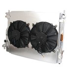 Radiator Fit Ford Mustang Shelby Gt 2007-14 Aluminum   Fan Shroud 3row Mt Spawon
