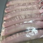 Vintage Set Of 6 Padded Pink Satin Fabric Covered Clothing Hangers New