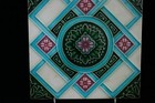 Antique Art Deco Majolica Fireplace Tile Brilliant Colors