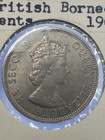 1961 Malaya And British Borneo 50 Cents Copper Nickel Au Coin  mp18
