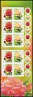 Canada Stamps Booklet Of 10  Roses   2731a  Bk581 Mnh
