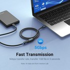 Usb 3 0 Extension Cable Premium 5gbps Fast Data Transfer Lead Male To Female