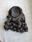 Truly Me 108 Wig C Black Curly Hair American Girl Doll Ooak Custom Replacement