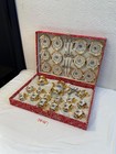 Vintage Bavaria Gold 12 Person Coffee Set With Saucers  Teaspoons And