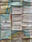 Ww2 British Raf Silk Escape   Evasion Maps Fgs e   Fgs a Ussr Norway Sweden 40 s