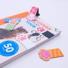 6pcs Cat Paw Bookmarkers  Cute   Funny Bookmarks Gifts For Book Lovers Readin   
