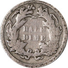 1870-p Seated Liberty Half Dime