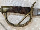 Civil War U s  M1840 Heavy Cavalry Saber 1845 Cabot Ville Jcr Inspected Scabbard