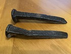 Lot Of 2 Railroad Spikes  Rustic Iron  6 Inches Long  100  To Charity