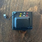 Vintage Concord Miniature Television Dollhouse Accessory Black Nautical Screen