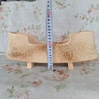 Beige Boatshaped Ceramic Bonsai Pot 610 Chipped Used Condition