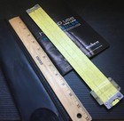 Vintage Metal Yellow Log Log Slide Rule Pickett N-500-es   Leather Case   Manual