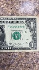 2013  1 One Dollar Federal Reserve Note Banknote Serial F06006699b