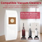 Type Y Hepa Vacuum Bags Replacement For Hoover Windtunnel Upright Style Y  Z