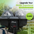 Double Stroller Organizer For Bob Duallie And Baby Jogger City Mini Gt