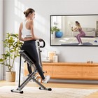 Squat Machine  Rowing Machine With 3 High-strength Resistance Band For Home G   