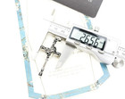Cross Pendant Crown Antique Vintage 925 Sterling Silver 2 2 Inches Long