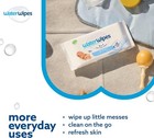 Newborn   Baby Wipes  Cleans  Cares  Protects  Waterwipes Unscented 3 Packs