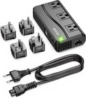 Universal Travel Adapter 220v To 110v Voltage Converter  250w Step Down Power   