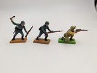 Britains Ltd Deetail Ww2 Japanese   German Infantry Soldiers Figures Nice  1971