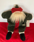 Vintage 2000 Woof   Poof 20  Santa Claus Floppy Shelf Sitter Plush Decor W  Tags