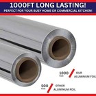 Urban Box Co Aluminum Foil Rolls  12  X 1000   Commercial-grade Wrap  1 Count