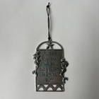 Basic Spirit Canada Pewter Mermaid Ornament Wall Sign 5x3    Starfish Beach Decor