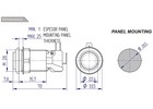 Industrias Lorenzo Concave Long Psl-l Arcade Push Buttons  us Shipper 