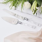 Wedding Cake Knife And Server Set - Cake Knife 13 2 Inch Cake Server 10 8 Inc   