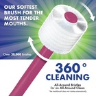 Brilliant Adult Toothbrush   Round Head  Ultra Soft Bristles For Sensitive