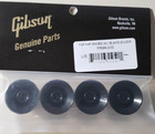 Gibson  real  Top Hat Knobs Black W silver Reflector Prmk-010 Les Paul Sg Es