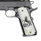 1911 Grips Ambi Cut Custom Gun Grips 1911 Full Size Grips Engraved Colt Logo