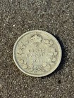 1911 5 Cents Coin Canadian Five Cents  925 Silver Coin Canada King George V