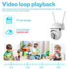 Wireless Security Camera System Indoor Home Wifi Night Vision Cam 1080p Hd 2mp