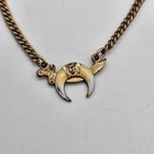 Shriners Masonic Tie Bar Clip Chain 1 20 12k Gf