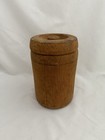 Rustic Vintage Wood Turned Staved Box 