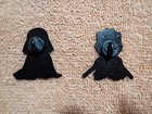 New  2pc Star Wars Pin Set  Darth Vader   Darth Maul Metal Lapel Pins Unofficial