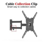 Tv Wall Mount Bracket 180   Swivel Tilt For 32 36 40 43 46 50 52 55 Led Lcd