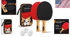 Professional Table Tennis Racket Bundle