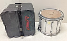 Ludwig 14  Marching Band Snare Drum 12 Lugs White With Case Monroe Badge