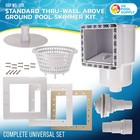 U s  Pool Supply Standard Pool Skimmer Kit Above Ground Thru-wall Kit