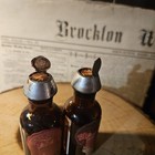 Vintage antique Oil Of Hedeoma Pennyroyal Oil Quack Medicine Lot Of 2