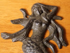 Mermaid Tail Hook Hanger Sign Nautical Beach Cast Iron Tiki Bar Home Decor New