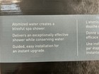 Brand New Nebia By Moen N207r0blc Spa Rainshower Head Wallmount Chrome black C9