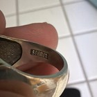 Vintage Boeing 10 Years Sterling Silver Employee Ring Size 7 1 2